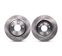 2x Brake disc Vented 6041205 KRAFT AUTOMOTIVE for MERCEDES-BENZ A-CLASS