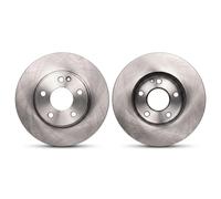 2x Brake disc Vented 6041216 KRAFT AUTOMOTIVE for MERCEDES-BENZ A-CLASS