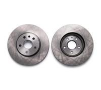 2x Brake disc Vented 6041735 KRAFT AUTOMOTIVE for SAAB OPEL CHEVROLET