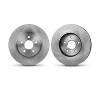 2x Brake disc Vented 6042210 KRAFT AUTOMOTIVE for FORD JAGUAR