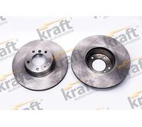 2x Brake disc Vented 6042670 KRAFT AUTOMOTIVE for BMW 5 5 Touring