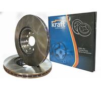 2x Brake disc Vented 6042750 KRAFT AUTOMOTIVE for BMW 5 5 Touring
