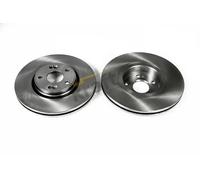 2x Brake disc Vented 6045420 KRAFT AUTOMOTIVE for RENAULT LAGUNA II