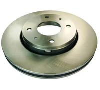 2x Brake disc Vented B130081 DENCKERMANN for MITSUBISHI VOLVO
