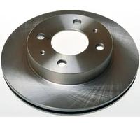 2x Brake disc Vented B130128 DENCKERMANN for NISSAN ALMERA Hatchback ALMERA I