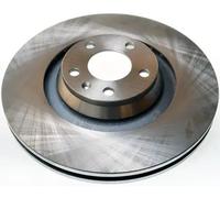 2x Brake disc Vented B130257 DENCKERMANN for AUDI A6 C6 A6 C6 Avant