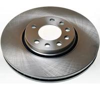2x Brake disc Vented B130371 DENCKERMANN for SAAB OPEL