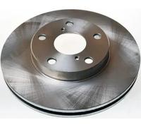 2x Brake disc Vented B130393 DENCKERMANN for TOYOTA RAV 4 Mk II