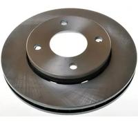 2x Brake disc Vented B130423 DENCKERMANN for SMART MITSUBISHI