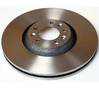 2x Brake disc Vented B130504 DENCKERMANN for PEUGEOT CITROËN