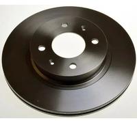 2x Brake disc Vented B130524 DENCKERMANN for HYUNDAI i20 I