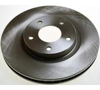 2x Brake disc Vented B130584 DENCKERMANN for NISSAN X-TRAIL II QASHQAI I