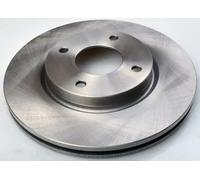 2x Brake disc Vented B130646 DENCKERMANN for NISSAN CUBE TIIDA Hatchback