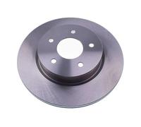 2x Brake disc Vented B130811 DENCKERMANN for NISSAN RENAULT