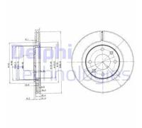 x2 Brake Disc BG2387 Fits Citroen Peugeot Berlingo BX Xantia Xsara Picasso