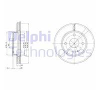 Delphi BG2629 Brake Disc