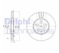 DELPHI BG2729 Brake disc
