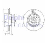 DELPHI BG2815 Brake disc