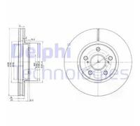 x2 Brake Disc BG3735 Fits Lexus Toyota ES Camry Harrier Previa Estima Windom