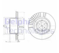 DELPHI BG3737C Brake disc