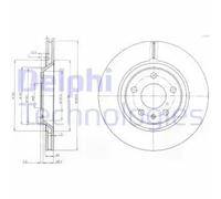 DELPHI BG3997 Brake disc