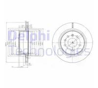 DELPHI BG4043 Brake disc