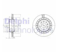 DELPHI BG4046 Brake disc