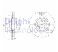 DELPHI BG4150 Brake disc