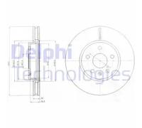 2x Brake disc Vented BG4189C DELPHI for SAAB OPEL CHEVROLET VAUXHALL