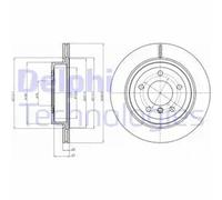 DELPHI BG4223C Brake disc