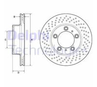 DELPHI BG4769C Brake disc
