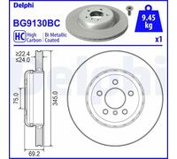 DELPHI BG9130BC Brake disc
