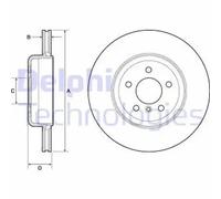 DELPHI BG9130C Brake disc