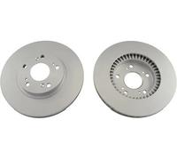 2x Brake disc Vented BR-2250-C KAVO PARTS for HONDA CIVIC VII Hatchback STREAM