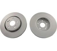 2x Brake disc Vented BR-2296-C KAVO PARTS for HONDA CR-V IV