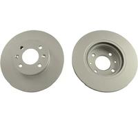 2x Brake disc Vented BR-3257-C KAVO PARTS for KIA HYUNDAI