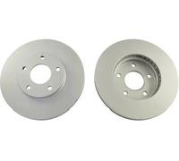 2x Brake disc Vented BR-6776-C KAVO PARTS for NISSAN ALMERA TINO X-TRAIL I