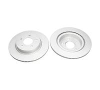 2x Brake disc Vented BR-6847-C KAVO PARTS for NISSAN RENAULT