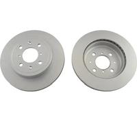 2x Brake disc Vented BR-8718-C KAVO PARTS for OPEL SUZUKI SUBARU