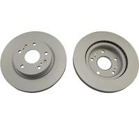 2x Brake disc Vented BR-8742-C KAVO PARTS for SUZUKI SX4 S-CROSS VITARA S-CROSS