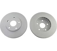 2x Brake disc Vented BR-9357-C KAVO PARTS for TOYOTA LEXUS