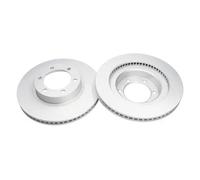 2x Brake disc Vented BR-9425-C KAVO PARTS for TOYOTA LAND CRUISER PRADO