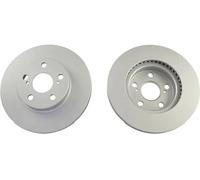 2x Brake disc Vented BR-9445-C KAVO PARTS for TOYOTA PRIUS Liftback