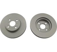 2x Brake disc Vented BR-9504-C KAVO PARTS for ASTON MARTIN TOYOTA