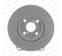2x FERODO DDF1294C Brake Discs Front Axle Fits Toyota Corolla Saloon Estate