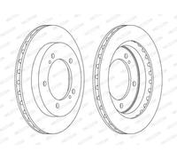 FERODO DDF1687C Brake disc