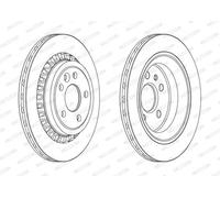 FERODO DDF1802C Brake disc