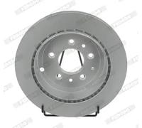 2x Brake disc Vented DDF1819C FERODO for MAZDA CX-7