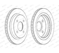 FERODO DDF479C Brake disc