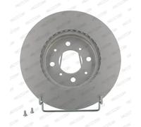 2x FERODO Brake Discs Front For Honda Domani Insight CRX MK2 Jazz 3 4 Lotus